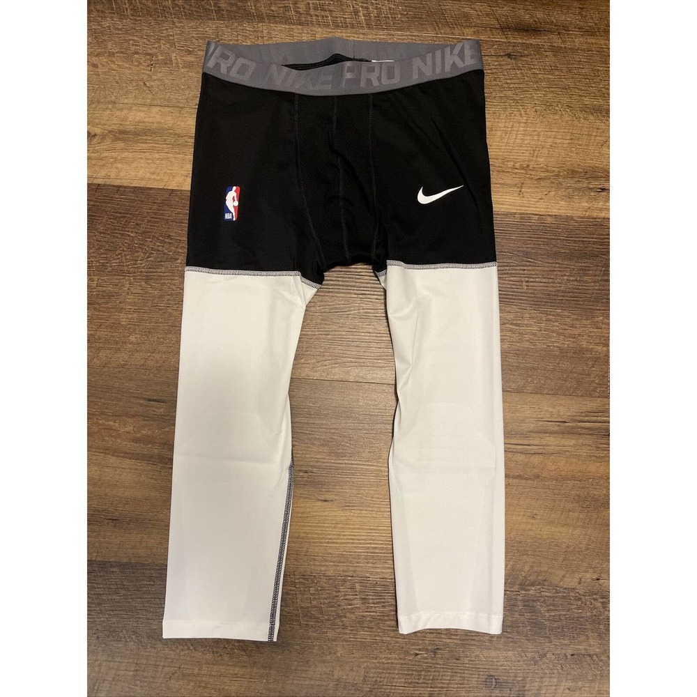 New Nike NBA Pro Player Issued 3/4 Compression Pants Mens XXL Rare Basketball